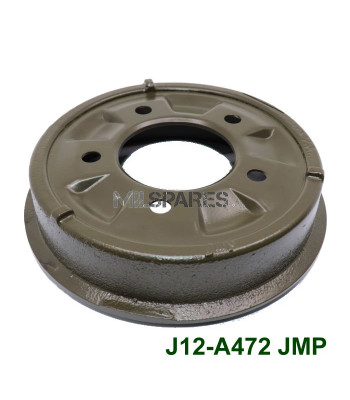 Brake drum, front and rear